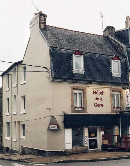 Hôtel de la Gare Morlaix Exterior foto